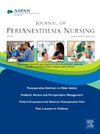 Journal Of Perianesthesia Nursing