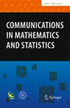 Communications In Mathematics And Statistics