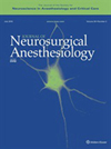 Journal Of Neurosurgical Anesthesiology