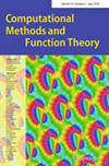 Computational Methods And Function Theory