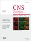 Cns Neuroscience & Therapeutics投稿