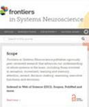 Frontiers In Systems Neuroscience