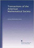 Transactions Of The American Mathematical Society