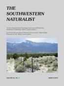 Southwestern Naturalist投稿