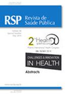 Revista De Saude Publica投稿