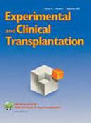 Experimental And Clinical Transplantation投稿