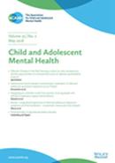 Child And Adolescent Mental Health投稿