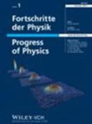 Fortschritte Der Physik-progress Of Physics投稿