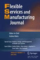 Flexible Services And Manufacturing Journal投稿