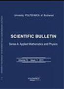 University Politehnica Of Bucharest Scientific Bulletin-series A-applied Mathema投稿