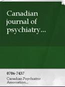 Canadian Journal Of Psychiatry-revue Canadienne De Psychiatrie投稿